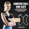 thumbnail image 2 of Weighted Vest Men or Women - 5/10/15/20/25/30lbs Weights with Reflective Stripe, Weighted Vest for Workout Equipment for Strength Training Running - Walking Weight Loss, 2 of 7