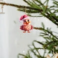 thumbnail image 2 of Creative Cartoon Christmas Chicken Christmas Decoration Pendant Acrylic Car Pendant Backpack Keychain, 2 of 5