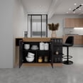 thumbnail image 4 of Lumina Modern Kitchen and Bar Counter Table Engineered Wood Multi-Color, 4 of 10