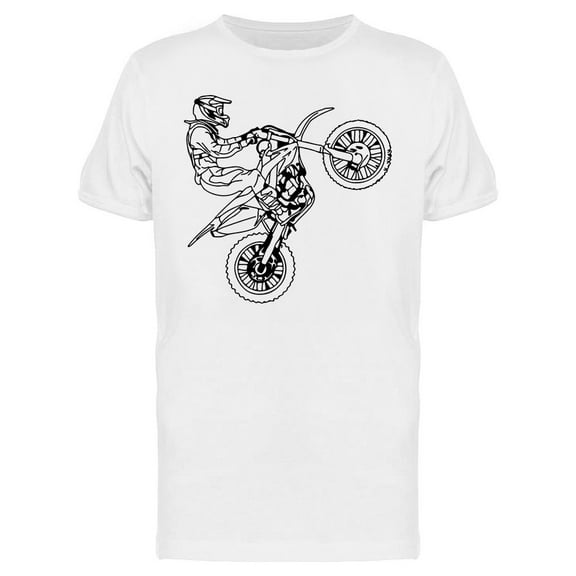 Bike Graphic T-Shirt Men -Image by Shutterstock, Male Small
