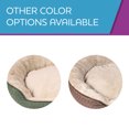 thumbnail image 3 of Vibrant Life Oval Cuddler Pet Bed, Medium, Green, 30" x 25" x 8", 3 of 5