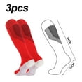thumbnail image 2 of 3 Pack Baseball Soccer Softball Socks for Youth Kids and Tube Socks,red, 2 of 5
