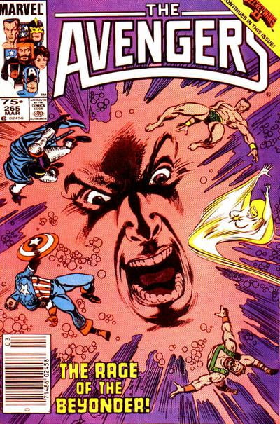 Cover of The Avengers #265