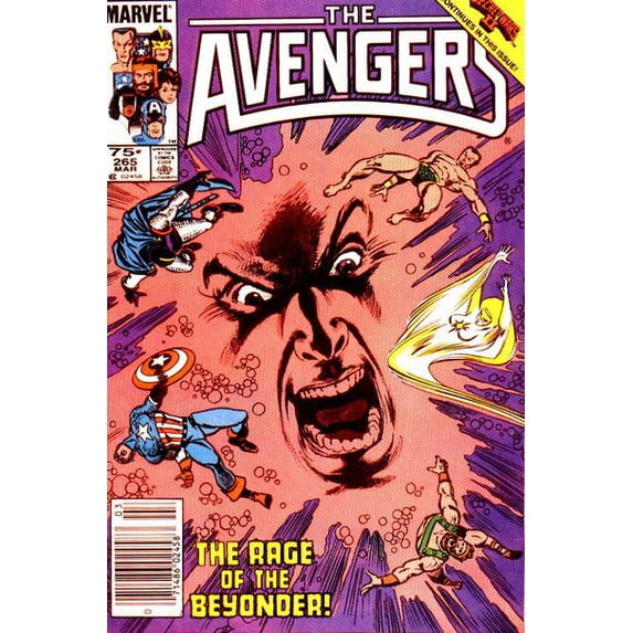 The Avengers #265 (Newsstand) VF ; Marvel Comic Book