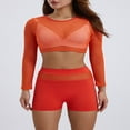 thumbnail image 2 of Maillots de Bain Femme à Mailles Transparentes + Ensemble Shorts, 2 of 9