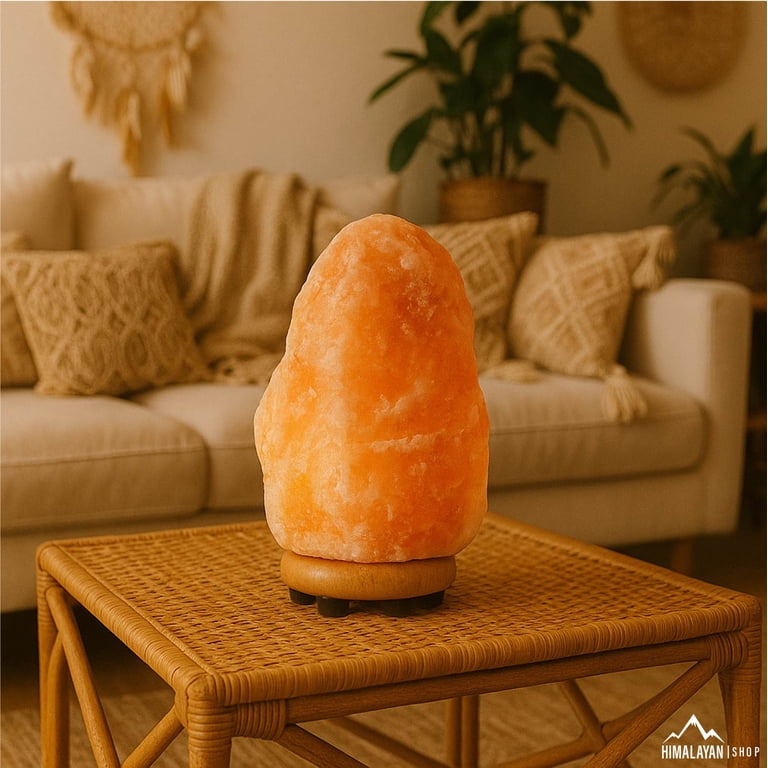 Himalayan Salt Shop Natural Pink Salt Lamp, 5 lb photo 3