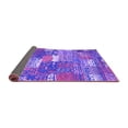 thumbnail image 2 of Ahgly Company Indoor Rectangle Patchwork Purple Transitional Area Rugs, 7' x 10', 2 of 4