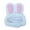 White, variant on Walbest Cute Costume Bunny Rabbit Hat with Ears for Cats & Small Dogs Party Costume Easter Pet Accessory Headwear