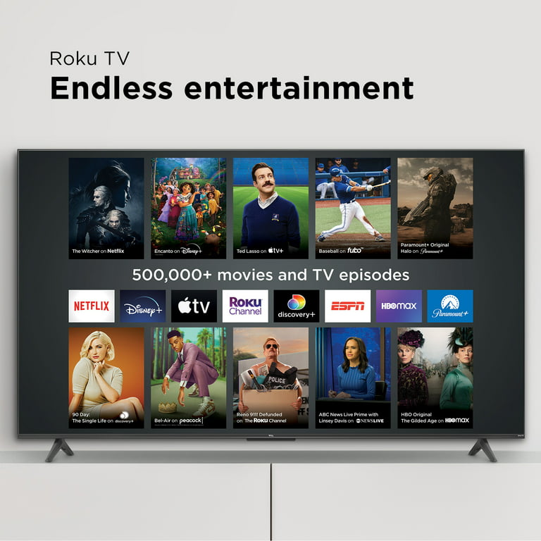 TCL 4-Series Roku Smart TV (75”) Dimensions & Drawings