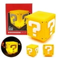 thumbnail image 1 of Question Mark Light Super Mario Bros Question Block Led Night Light With Sound Usb Rechargeable Atmosphere Lamp Gifts Home Decoration, 1 of 5