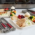 thumbnail image 2 of Nordic Ware Divided Meal Tray - Set of 2, 2 of 6