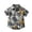 White, variant on NIEWTR Toddler Boys Dense Tropical Print Short Sleeve Button Down Shirt Hawaiian Beach Vacation Tops(Navy,6-12 Months)