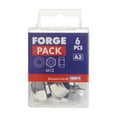 thumbnail image 3 of Forgefix Hexagonal Nuts With Nylon Inserts, S/s, 3 of 3