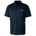 thumbnail image 2 of Men's Cutter & Buck Navy Seattle Seahawks Prospect Textured Stretch Polo, 2 of 3