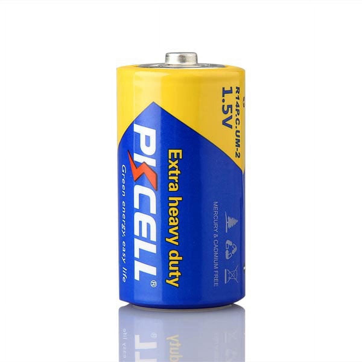 Battery R 14 Ppc Pkcell R14P-2B 1.5V Heavy Duty C Size Zinc Chloride Nepal | Ubuy