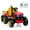 Red-1, variant on Jojoka 12V Kids Ride on Tractor with Trailer & Remote Control, Battery Powered Electric Ride on Toys wtih 35W*2 Motors, Spring Suspension, 6 Wheels, 3 Speed, LED Lights, Bluetooth, Music, Blue