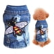 thumbnail image 2 of Para Pequeño Chaleco Moda Jean Gatos Primavera Ropa Transpirable Perros Fresco Chaqueta Camisa Perro Mascota ropa, 2 of 8
