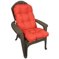 thumbnail image 2 of Orange Adirondack Indoor Outdoor Chair Cushion, 2 of 4