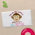 thumbnail image 4 of CafePress - Cute Monkey Big Sister - Large Beach Towel, Soft 30"x60" Towel with Unique Design, 4 of 4
