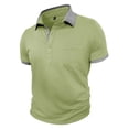 thumbnail image 5 of Mens Shirt Short Sleeve Classic Fit Breathable Comfortable Casual Leisure Activities Top, 5 of 8