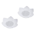 thumbnail image 2 of Porte-savon en Silicone avec Égouttoir Flexible en Forme de Fleur, 2 of 4