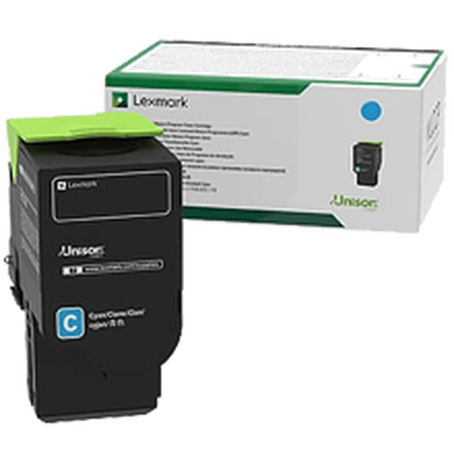 Cartouche de Toner Laser Cyan Ultra Haute Capacité Lexmark IBM 78C1UC0 Neuve Originale
