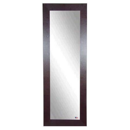 Rayne Mirrors Brown Leather Full Length Body Wall Mirror Rayne Mirrors Brown Leather Full Length Body Wall Mirror
