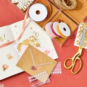 Hello Hobby Gold Foil Alphabet Stickers, 52 Count