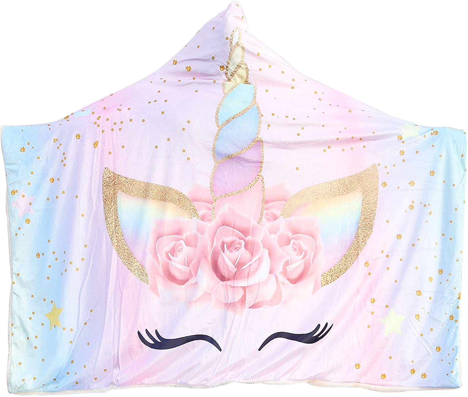 Wearable Blanket Hoodie-Plush 