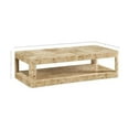 thumbnail image 3 of Meridian Furniture Reeves Burl Coffee Table, 3 of 7