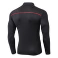 thumbnail image 3 of Dwaogom Men's Sweatshirt Quarter Zip Pullover Premium Long Sleeve Midweight Mock Neck Comfort Casual Sweaters, 3 of 3