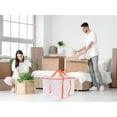 thumbnail image 5 of Unique Bargains 1 Pack Clothes Storage Bags Moving Bags Transparent 27*14*15in, 5 of 6