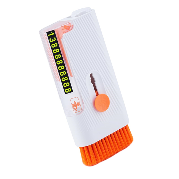 Window Breaker Seatbelt Cutter with Cleaning Brush, All in 1 Car Glass Breaker Kit