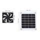 thumbnail image 5 of Kits de Ventilador con Energía Solar, Ventilador de Escape Portátil, Ventiladores de Ventilación para el Hogar para Invernadero de RV ANGGREK  Otros, 5 of 9