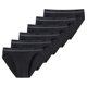 thumbnail image 1 of UNCOVER by SCHIESSER Paquete de 6 Calzoncillos para Hombre - Calzoncillos Rio, Serie "Uncover", Cintura con Logotipo Negro L (Large), 1 of 6