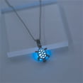 thumbnail image 6 of Jacenvly Necklaces For Women Trendy Luminous Hollow Out Turtle Necklace Luminous Stone Sea-Turtle Necklace For Women Wonderful Gift Jewel Art Green, 6 of 6