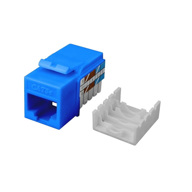 center aisle outerworks JKT Construct Pro RJ45 Cat5e Keystone Jack Insert Cable