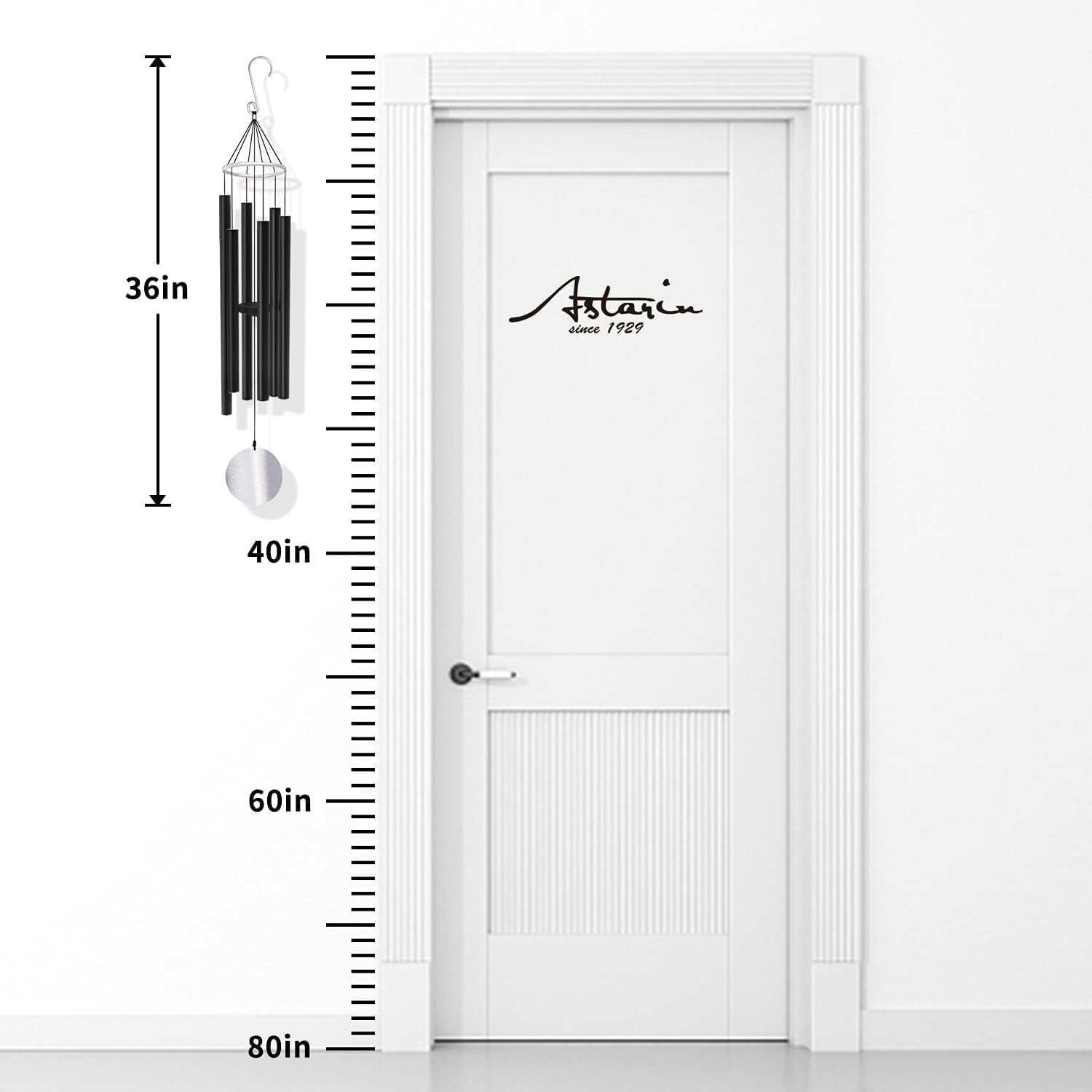 Wind Chimes Outdoor Large Deep Tone,Large Chimes for Outside Tuned Relaxing Soothing Low Bass