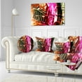 thumbnail image 3 of Designart Structure Abstract Art - Abstract Throw Pillow - 12x20, 3 of 5