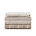 thumbnail image 3 of Better Homes & Gardens Kitchen Towel 4 Pack Oversized Latte Swirl Set, 3 of 5