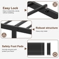 thumbnail image 4 of Roomdiary 14 inch Metal Full Size Bed Frame with Headboard and Footboard, No Box Spring Required Platform, Easy Assembly, Black, 4 of 9