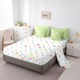 thumbnail image 5 of Feelyou Green Gnome Twin Bedding Sets 7-Piece, Lucky Shamrock Plant Bedding Comforter Set, 5 of 8