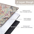 thumbnail image 4 of Picnic Blanket Waterproof Picnic Beach Blanket Waterproof Sandproof Foldable Portable Travel Large Retro Boho Picnic Blanket for Outdoor Camping,Beaches,Parks-Retro 80" X 60", 4 of 6
