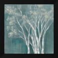 thumbnail image 2 of Jennifer Goldberger 12x12 Black Modern Wood Framed Wall Art Titled - Ethereal Birches I, 2 of 6