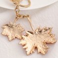 thumbnail image 3 of Kkkded Rhinestone Keychain Maple Leaf Pendant Keychain with Sparkling Rhinestones - for Car and Backpack, 3 of 6