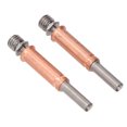 thumbnail image 1 of Bimetal Heatbreak, All Metal Heatbreak 2 Pcs Strong Thermal Insulation High Hardness  for  3, 1 of 7