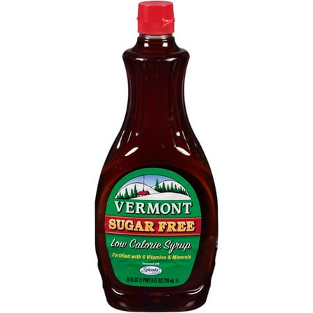 Vermont Sugar Free Low Calorie Syrup, 24 fl oz, (Pack of 6) - Walmart.com