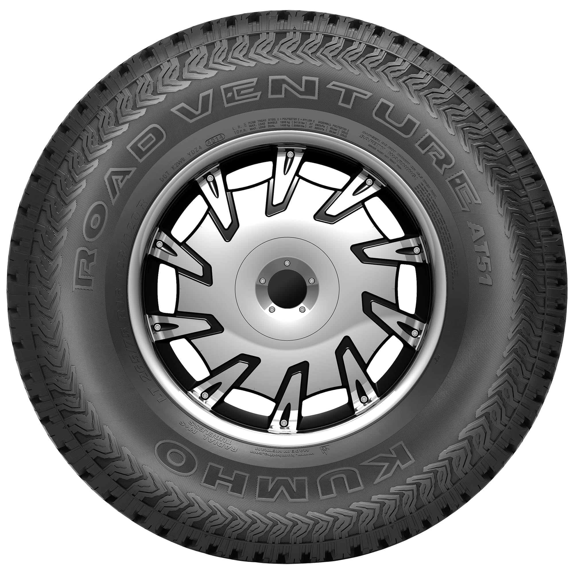 Kumho Road Venture AT51 245/65-17 105 T Tire