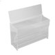 thumbnail image 3 of Comedero para pollos Rutin, alimentador automático de jaula de pájaros de acrílico transparente para suministros de alimentación de animales pequeños M, 3 of 12