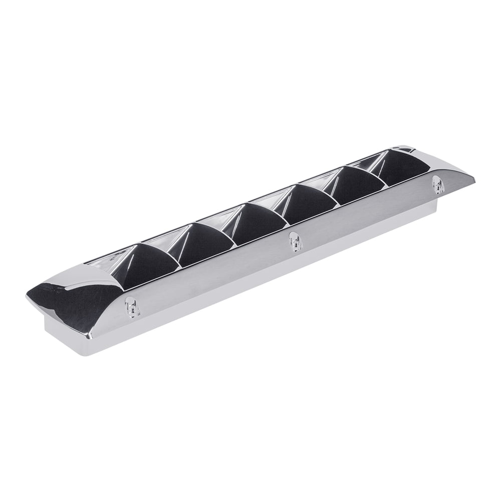 Plastic White Louve Vent, 5-1/2 X 4-7/8" - Maine Depot Diect